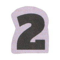 clipart of the number 2